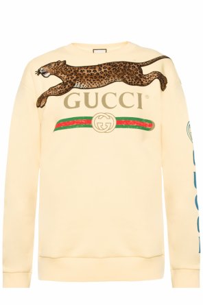 Logo-printed sweatshirt, zdjęcie 1 Logo-printed sweatshirt od Gucci